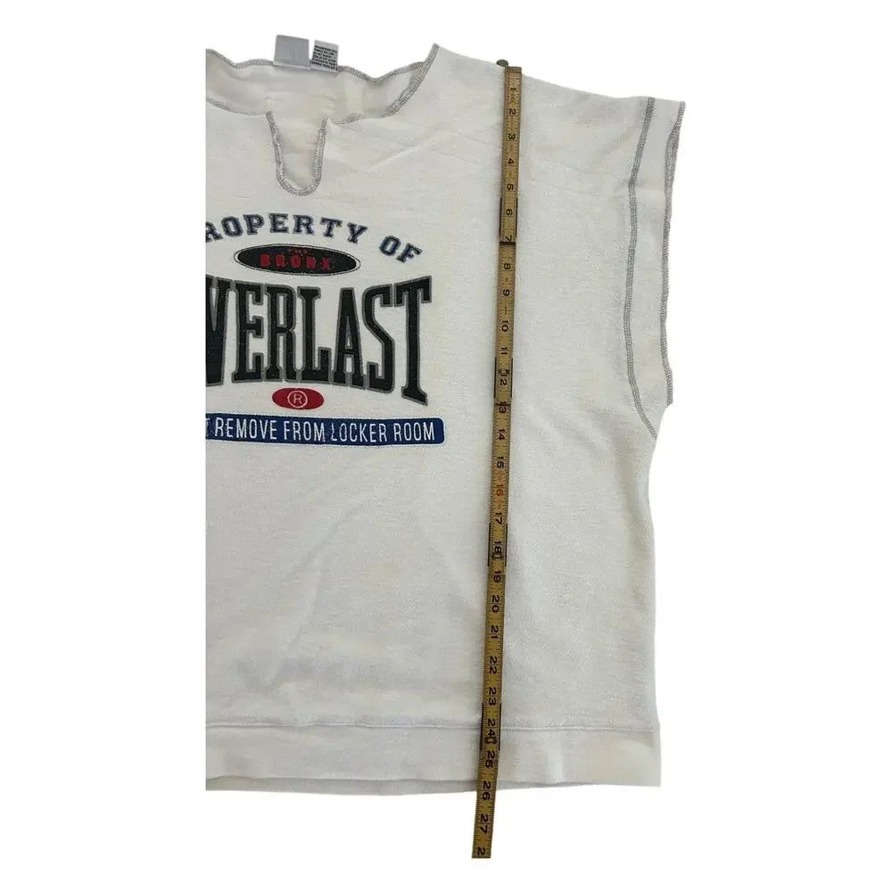 RARE VTG Everlast The Bronx Do Not Remove From Locker Room Boxing Shirt Men 2XL - Picture 6 of 9